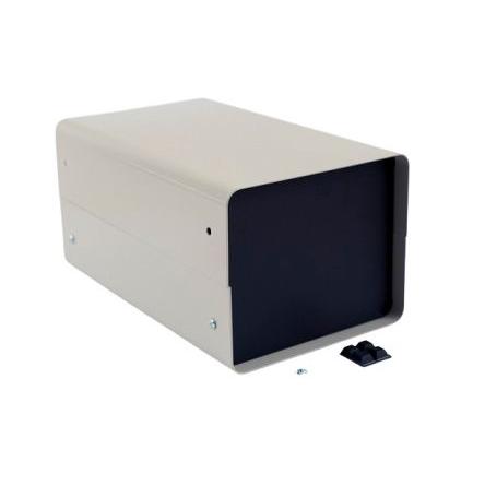 Hammond Pouzdro, řada: 1401 Odvětrávaný Ocel, Hliník 127 mm barva Šedá 152 mm 254 mm