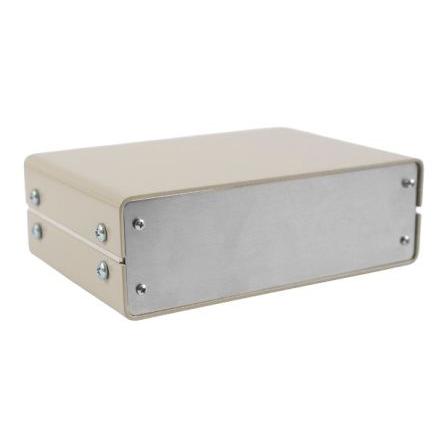 Hammond Pouzdro, řada: 1402 Odvětrávaný Hliník 124 mm barva Šedá 61 mm 180 mm