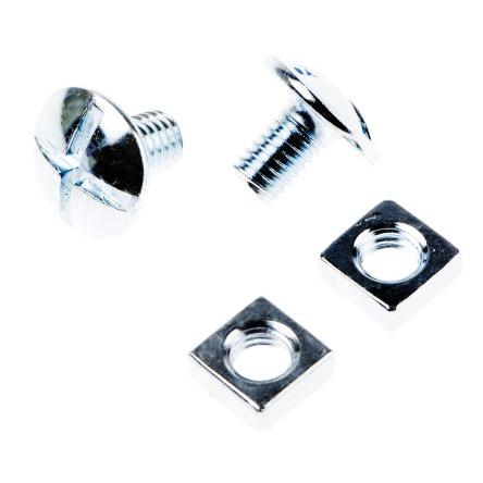 RS PRO Šroub na střešní krytiny, Lesklý zinek, Ocel, délka: 12 mm