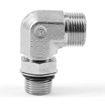Hydraulická armatura Vnější WEE12LROMDCF Parker G 90 ° 12 mm