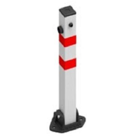 Bílá, Červená, Červená Polyvinylchlorid (neplastifikovaný) výška 700 mm, šířka: 120mm RS PRO