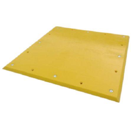 1000 mm, Žlutá, Žlutá Polyetylen výška 20 mm, šířka: 1m RS PRO Polyuretan