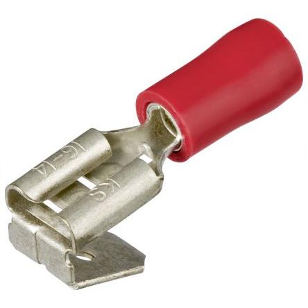 Knipex Zásuvný konektor, řada: 97 99 0 Izolované, Červená Vnitřní, izolační: Nylon, min. AWG: 22 AWG, materiál kontaktu: