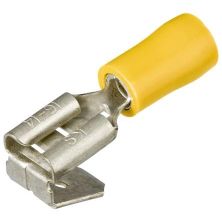 Knipex Zásuvný konektor, řada: 97 99 0 Izolované, Žlutá Vnitřní, izolační: Nylon, min. AWG: 12 AWG, materiál kontaktu: