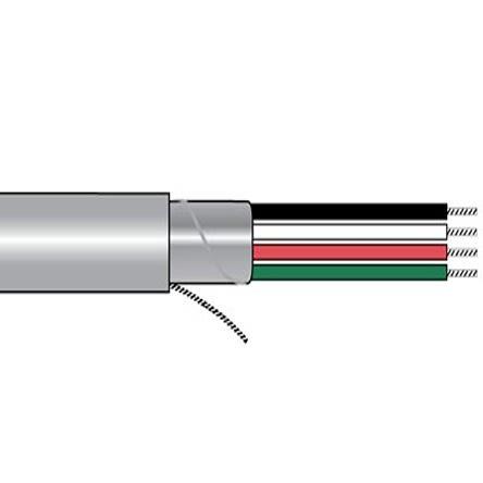 Kroucený párový kabel, řada: Alpha Essentials Communication & Control, Polyvinylchlorid, 300Vrms 0.2918 mm² Alpha Wire