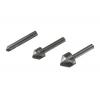 Wolfcraft 2504000 sada záhlubníků 3dílná 6 mm, 12 mm, 16 mm nástrojová ocel válcová stopka 1 sada