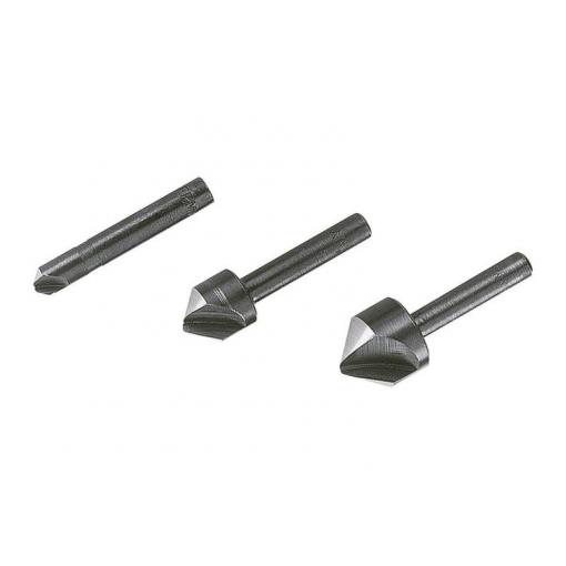 Wolfcraft 2504000 sada záhlubníků 3dílná 6 mm, 12 mm, 16 mm nástrojová ocel válcová stopka 1 sada
