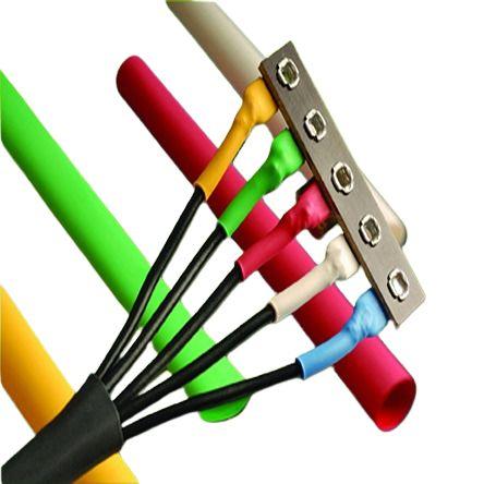 Alpha Wire Teplem smrštitelné bužírky průměr 0.75 in Bílá smršťovací poměr 2:1 Zesíťovaný polyolefin 4ft, řada: FIT
