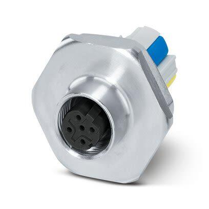 Přípojka, počet kontaktů: 4, Kabel, velikost: M12 Phoenix Contact, pohlaví kontaktu: Vnitřní Zásuvka, řada: SACC, IP67