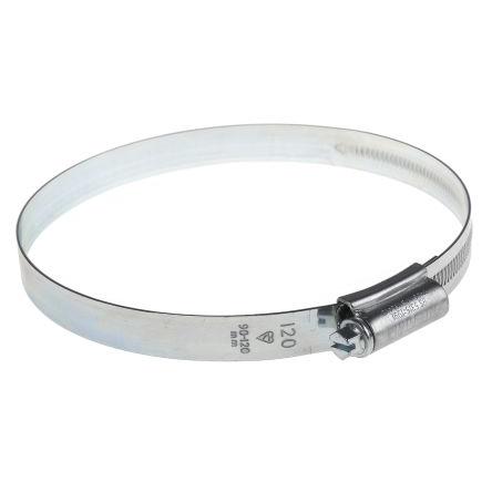 Hadicová a stahovací spona HGZ120BP Šnekový převod, Ocel S šestihranným otvorem HI-GRIP 120 mm (vnitřní prům.)
