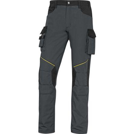Delta Plus Pracovní kalhoty Unisex EN14404 TYPE 2 LEVEL 0, SC: 97.79 to 105.41 cm velikost 98 to 106 cm v pase, Černá,