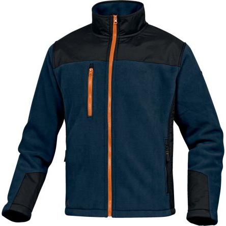 Flísová bunda Unisex, SC: S, Žlutá, Bílá, Zelená, Černá, 100% polyester Zip Delta Plus, řada: BRIGHTON2 No