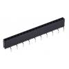 Patice PCB, řada: BCS, orientace těla: Rovný, rozteč: 2.54 mm Deska-deska, počet kontaktů: 20, počet řad: 1, Průchozí