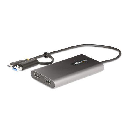 StarTech.com Adaptér, 4K at 60Hz, počet portů USB: 1, video připojení: HDMI, standard: USB 3.2, Thunderbolt 3, typ