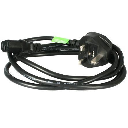 Napájecí šňůra 1.8 m, Černá, A: Pravoúhlý, B: IEC C13 Polyvinylchlorid, 250V ac StarTech.com