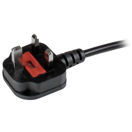 Napájecí kabel 1.8 m, Černá Polyvinylchlorid, 250V ac StarTech.com
