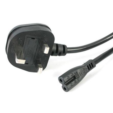 Napájecí šňůra 1 m, Černá, A: CEE 7/7, B: IEC C13 Polyvinylchlorid, 250V ac StarTech.com