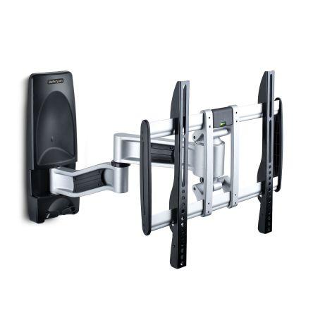 StarTech.com TV-WALL-MOUNT-65FS Nástěnná montáž Černá, Stříbrná Stěna