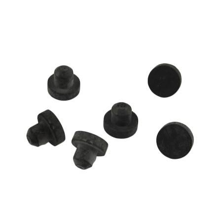 Stopy, řada: 1592 Hammond, Pryž Pryžové nohy Ruční pouzdra displeje řady 1592, délka: 10 mm 5mm