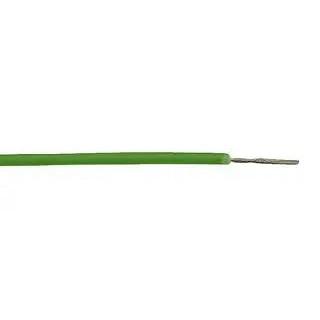 Zapojovací vodič, řada: Hookup Wire PVC, typ kabelu: Koaxiální, prameny vodičů: 7/36, Zelená, 300V 100 ft 28 AWG