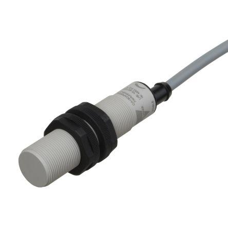 Carlo Gavazzi Kapacitní snímač přiblížení CA18CAF08PA Válec se závitem CA18CAF M18 8 mm 200mA IP69K, IP67 50 Hz PnP 40 V