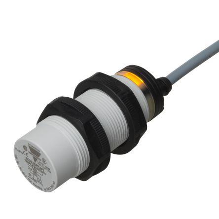 Carlo Gavazzi Kapacitní snímač přiblížení CA30CLN25BP Válec se závitem CA30CLN M30 25 mm 250mA IP68 5 Hz PNP/NPN 40 V dc