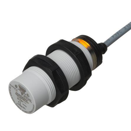 Carlo Gavazzi Kapacitní snímač přiblížení CA32CLN25BP Válec se závitem CA32CLN M32 25 mm 250mA IP68 5 Hz PNP/NPN 40 V dc