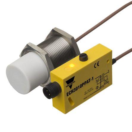 Carlo Gavazzi Kapacitní snímač přiblížení ECH3010NPAT-1 Válec se závitem ECH3010 M30 15 mm 200mA IP67 NPN 40 V dc