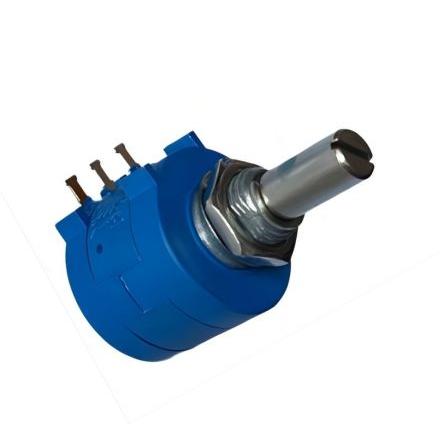 Potenciometr, průměr hřídele: 6.3 mm ±1,0 %otáčkový, řada: RS PRO 2 kΩ 5 % 2 W Rotační, Pouzdro 1 RS PRO