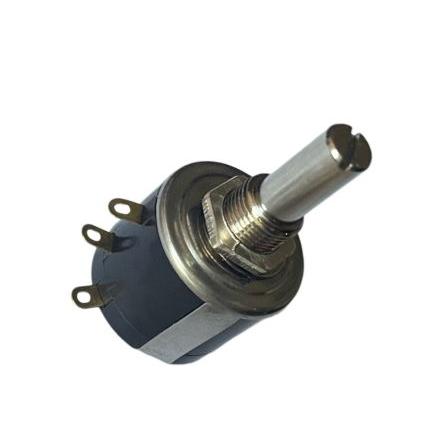 Potenciometr, průměr hřídele: 6.35 mm 3otáčkový, řada: RS PRO 1 kΩ 5 % 1 W Rotační, Pouzdro 1 RS PRO
