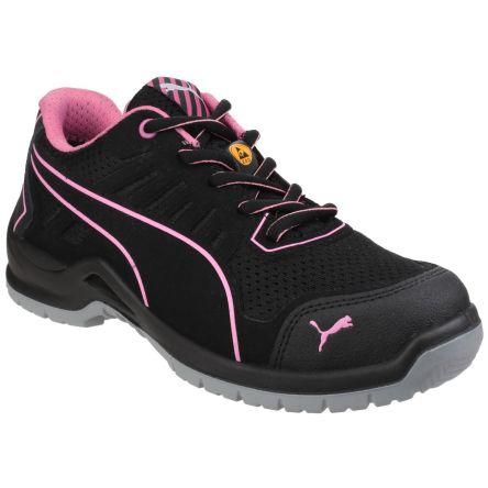 Puma Safety FUSE TC PINK Unisex Černá, Růžová Ocel Bezpečnostní obuv 6 39