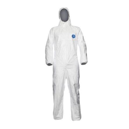 Tyvek Kombinéza Unisex, Bílá, SC: 2XL, Kyselina sírová, Hydroxid sodný EN 1149-5, EN 1073-2, EN 14325