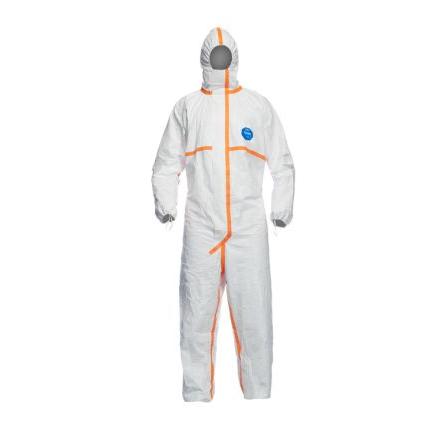 Tyvek Kombinéza Unisex, Bílá, SC: XL, Tyvek DIN EN ISO 536EN 1149-5EN 14126EN ISO 7854EN ISO 9073-4
