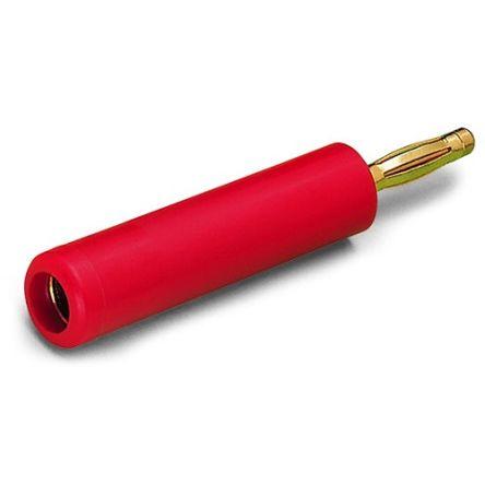 WAGO Zkušební zástrčka, 2 mm, Červená, Vnější zásuvný modul