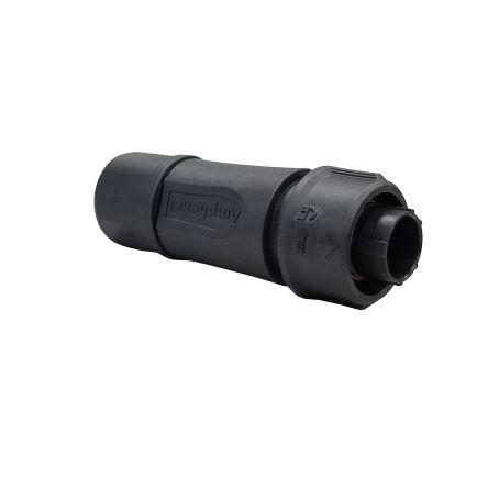 Kulatý konektor, počet kontaktů: 6, Kabel, velikost: M10 Amphenol Industrial, pohlaví kontaktu: Vnější, orientace těla: