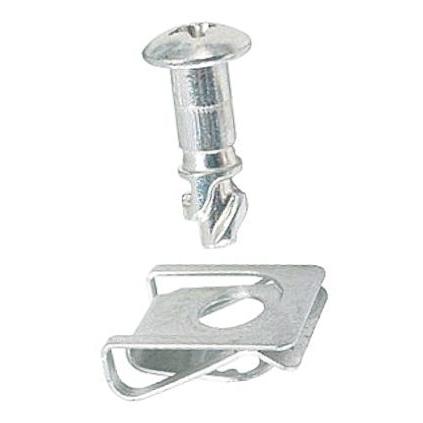 Dzus Fastener Europe Montážní sada 3.5 mm Křížový 4.4 mm Kulatý