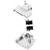 encitech D45ZK-25-K 6560-0106-13 D-SUB pouzdro Pólů: 25 celokov 45 ° stříbrná 1 ks