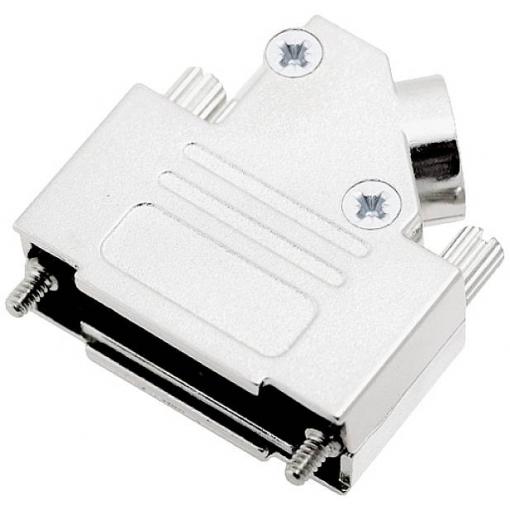 encitech D45ZK-25-K 6560-0106-13 D-SUB pouzdro Pólů: 25 celokov 45 ° stříbrná 1 ks