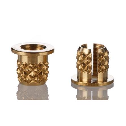 Závitová vložka, Mosaz RS PRO, průměr otvoru: 4 mm 4.78 mm
