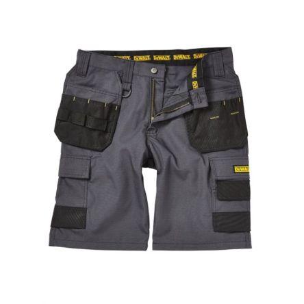 DeWALT Cheverley Short Šedá Bavlna, Polyester Krátké pracovní kalhoty 40 in