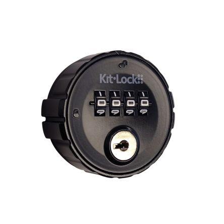 Codelock Kódový zámek, Slitina zinku Mechanické, Černá, práškové lakování