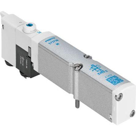 Pneumatický solenoidový ventil 5/2 monostabilní, řada: VMPA14-M1H-MS-PI G Elektřina, max. průtok: 670L/min Festo 24V