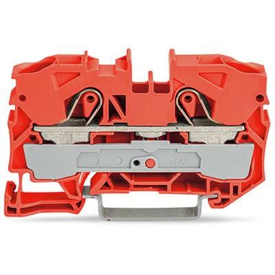 WAGO Svorkovnice pro montáž na lištu DIN 2010-1202, řada: TOPJOB S, 600V Oranžová 10mm² 1 Zásuvný IECEx/ATEX/CSA