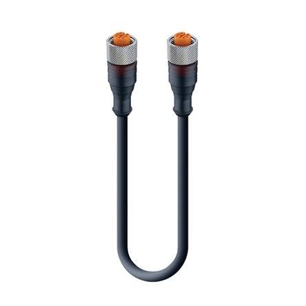 Kabel ovladače snímače, A: Vnitřní, A: M12, Rovný 4, B: M12, Přímý, B: Vnitřní, 230V 4, IP66, IP67, IP68, IP69K, řada: