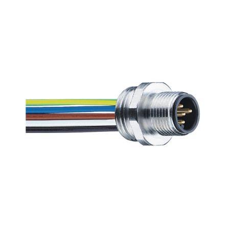 Kabel ovladače snímače, A: Vnější, A: Rovný 5, 50 V ac, 60V dc, IP65, IP67, IP69K, řada: RSFM Lumberg Automation 500 mm