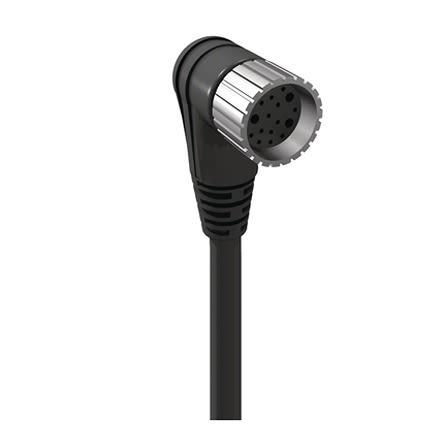 Napájecí kabel, A: Vnitřní, A: M23, Pravoúhlý 12, 120V, IP67, řada: RKWU Lumberg Automation 5 m