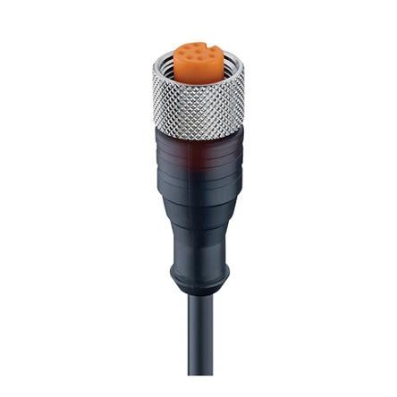 Kabel ovladače snímače, A: Vnitřní, A: M12, Rovný 8, 30V, IP67, IP65, IP68, IP69K, řada: RKT Lumberg Automation 10 m