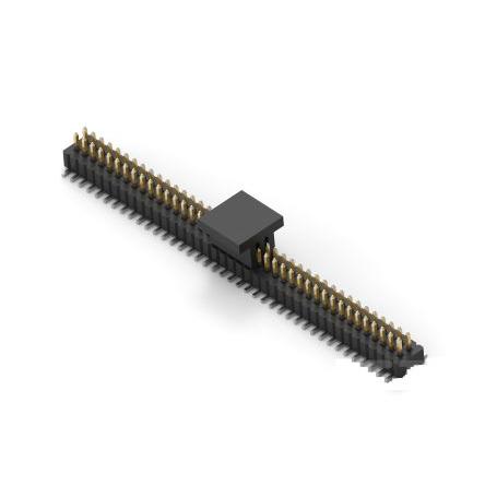 TE Connectivity Konektor PCB, řada: 1MM-HU, Deska-deska, počet kontaktů: 40, počet řad: 2, rozteč: 1 mm, orientace těla: