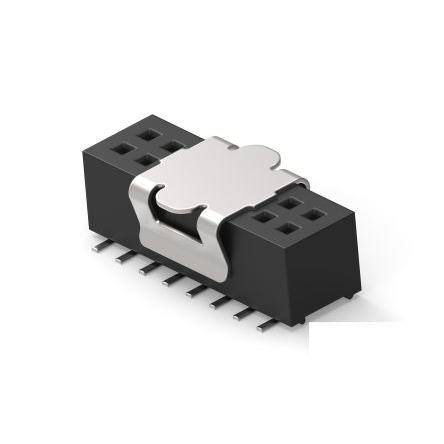 Patice PCB, řada: 1MM-R, orientace těla: Svislé, rozteč: 1 mm Deska-deska, počet kontaktů: 16, počet řad: 2, Deska