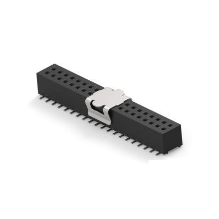 Patice PCB, řada: 1MM-R, orientace těla: Svislé, rozteč: 1 mm Deska-deska, počet kontaktů: 40, počet řad: 2, Deska